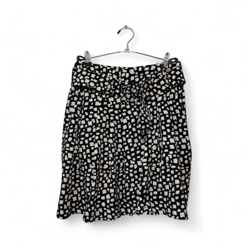 The Limited Graphic High Waisted Belted Skirt Size S